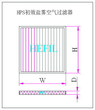 HPS初效鹽霧空氣過(guò)濾器框體結(jié)構(gòu) HPS初效鹽霧空氣過(guò)濾器框體結(jié)構(gòu)
